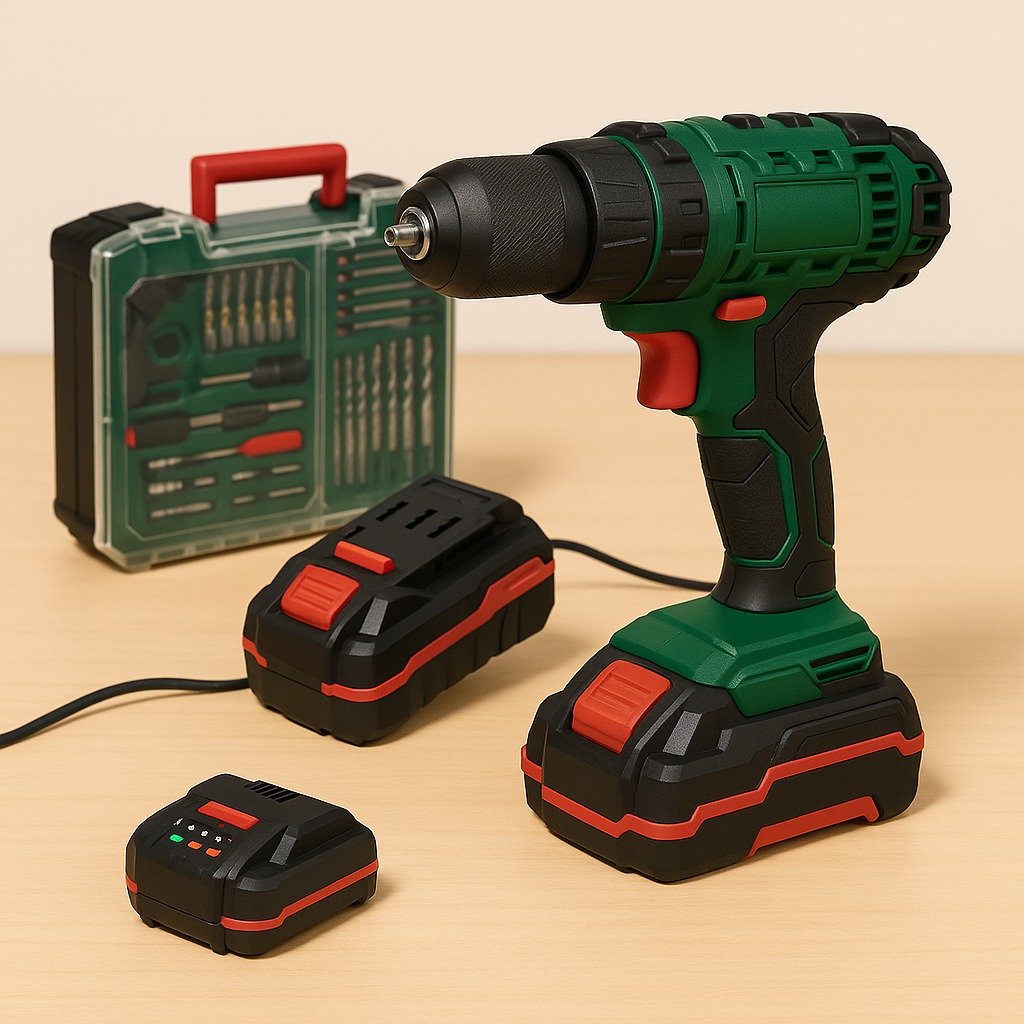 Kit Trapano avvitatore 20 V+ Batterie