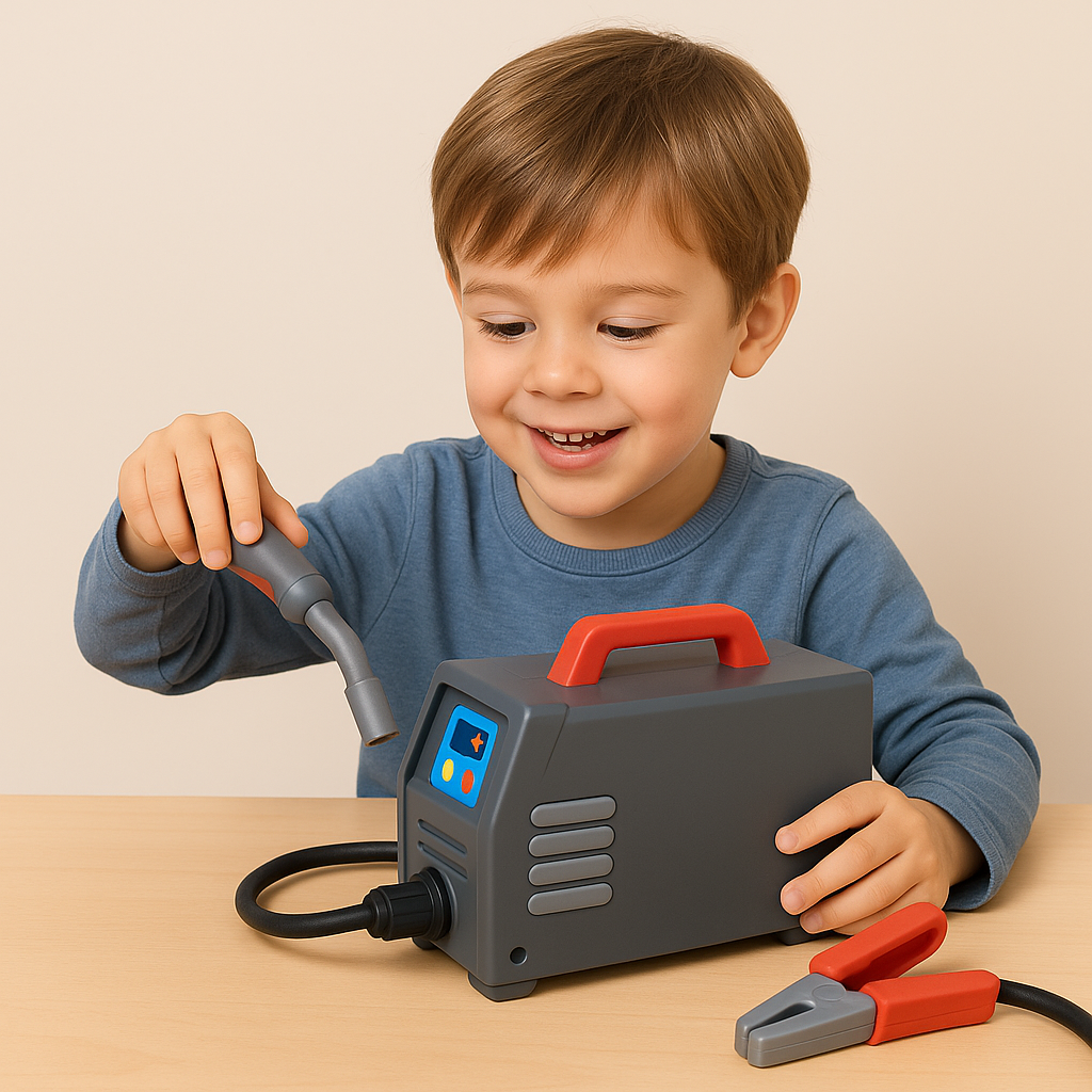 Saldatrice con tecnologia a doppio impulso