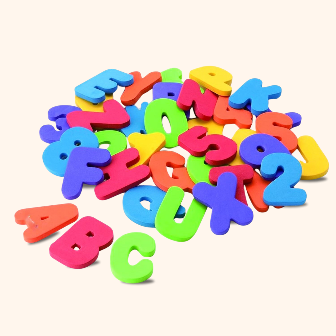 Bath Letters & Numbers (36pcs)