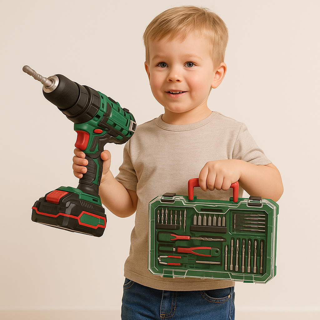 Kit Trapano avvitatore 20 V+ Batterie